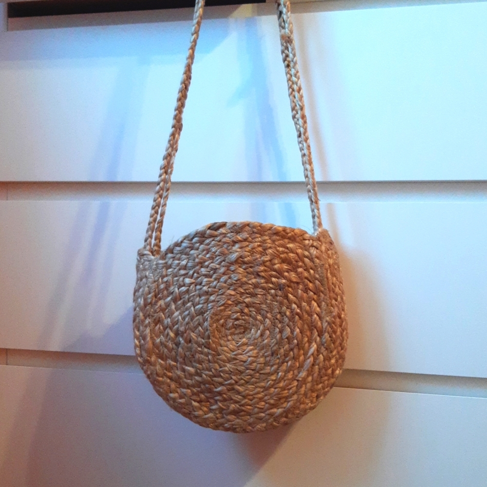 MANGO Raffia Bag - Picture 6 of 8